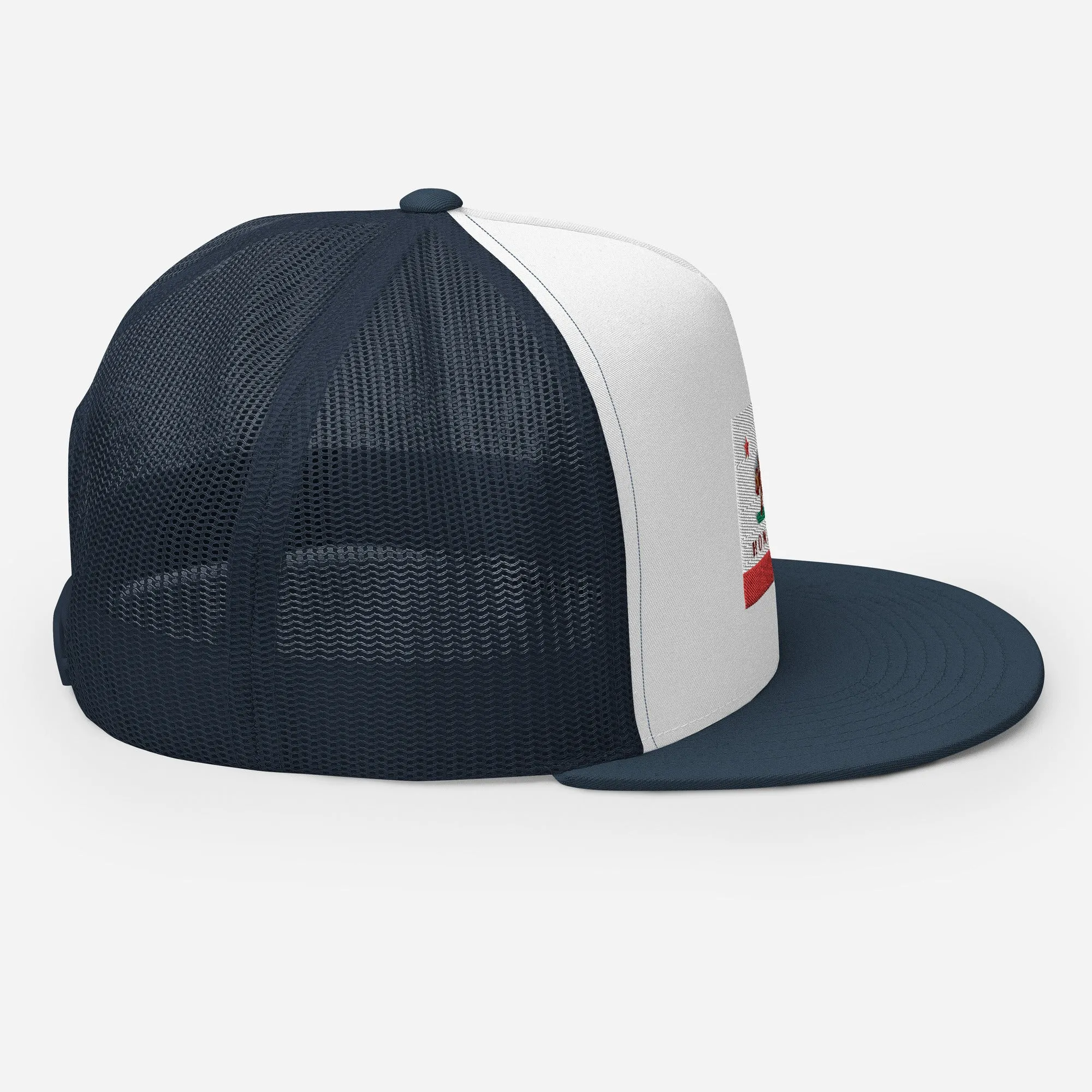 Homewood CA Flag Trucker Cap