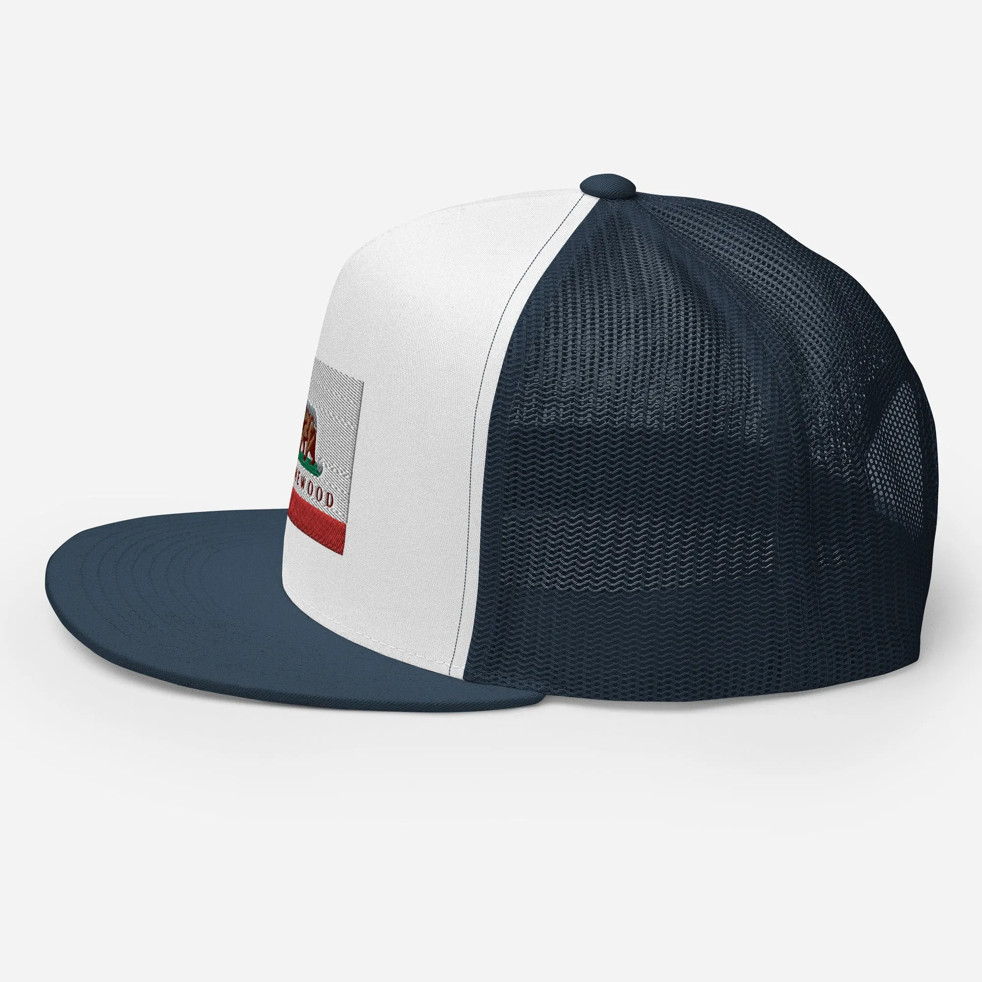 Homewood CA Flag Trucker Cap