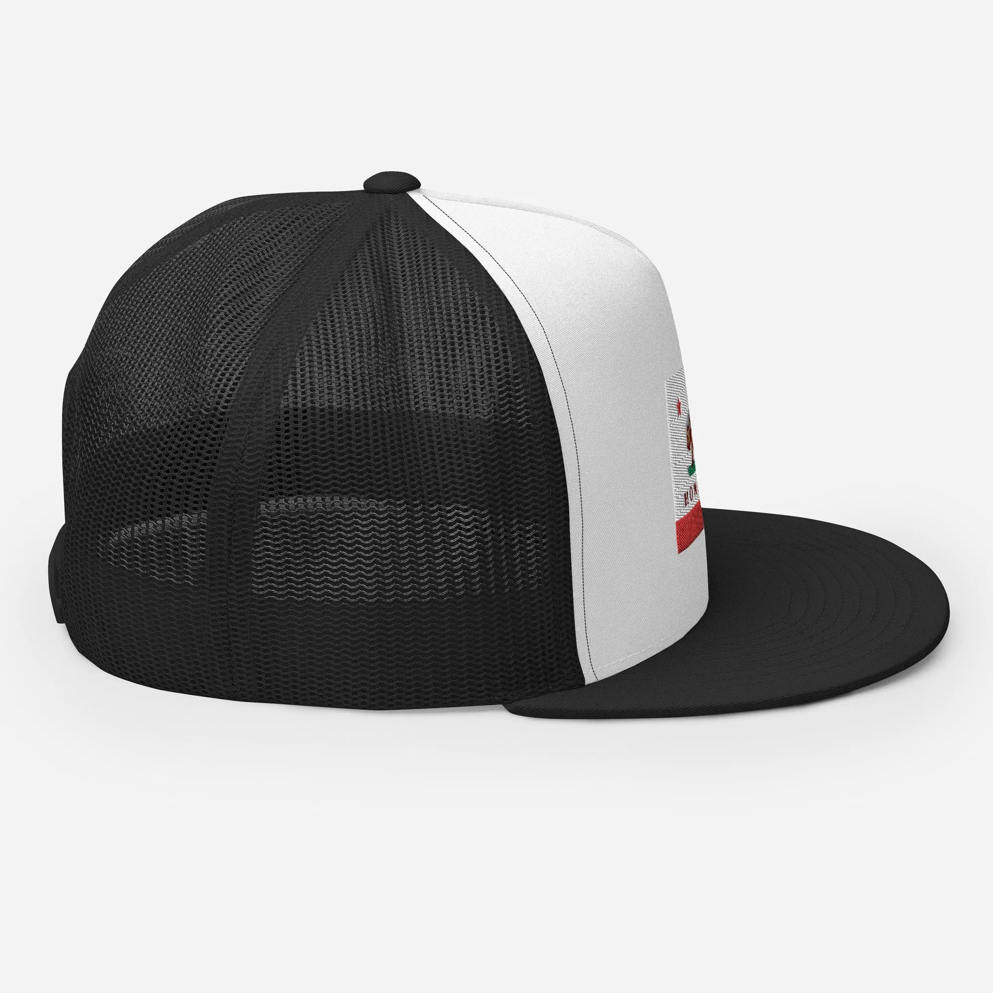 Homewood CA Flag Trucker Cap