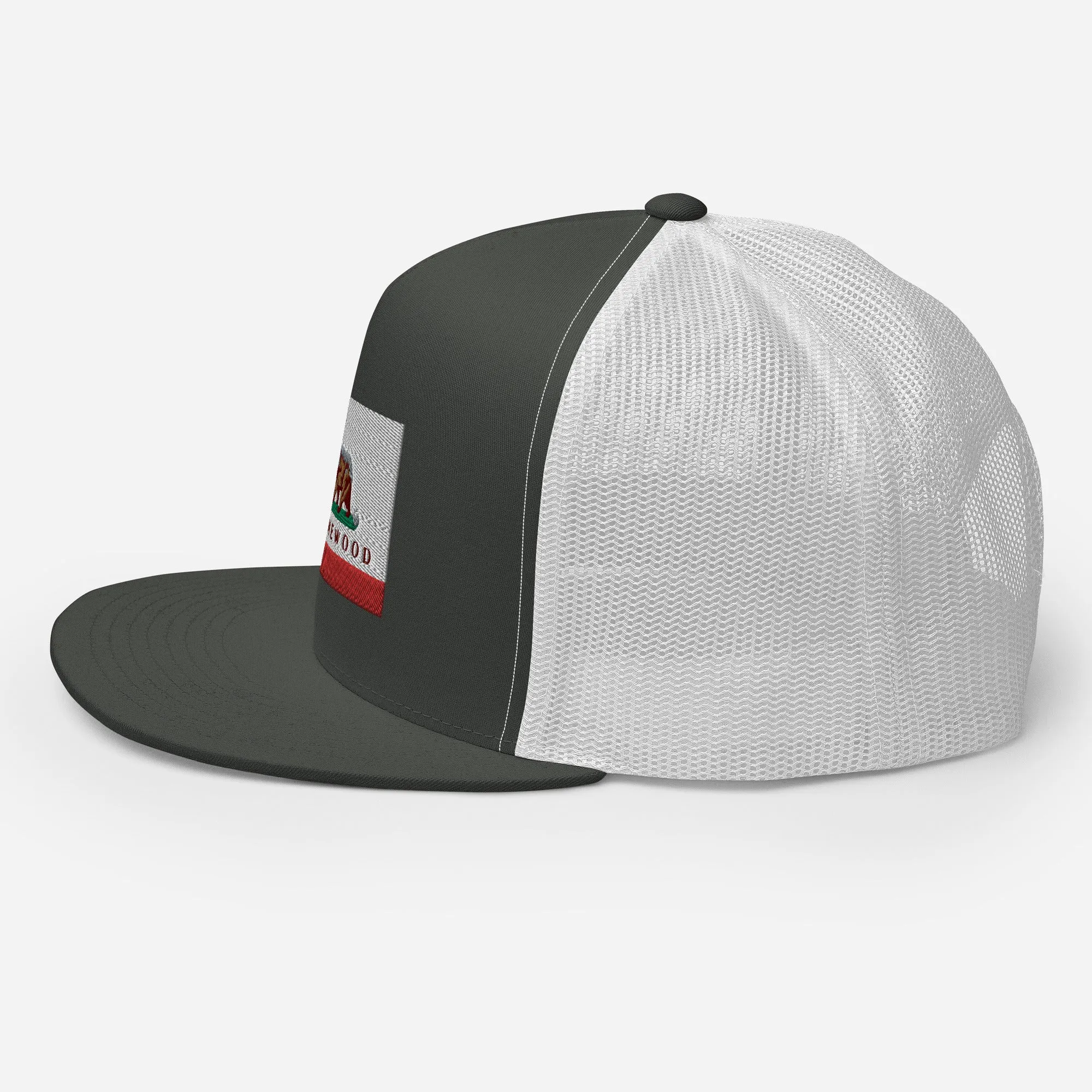 Homewood CA Flag Trucker Cap
