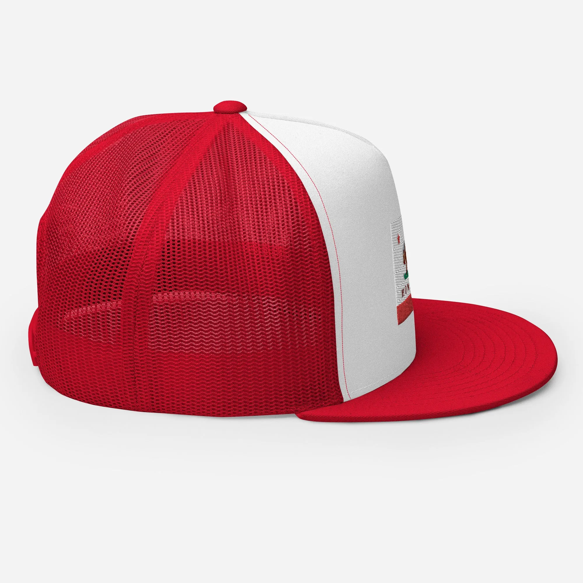 Homewood CA Flag Trucker Cap
