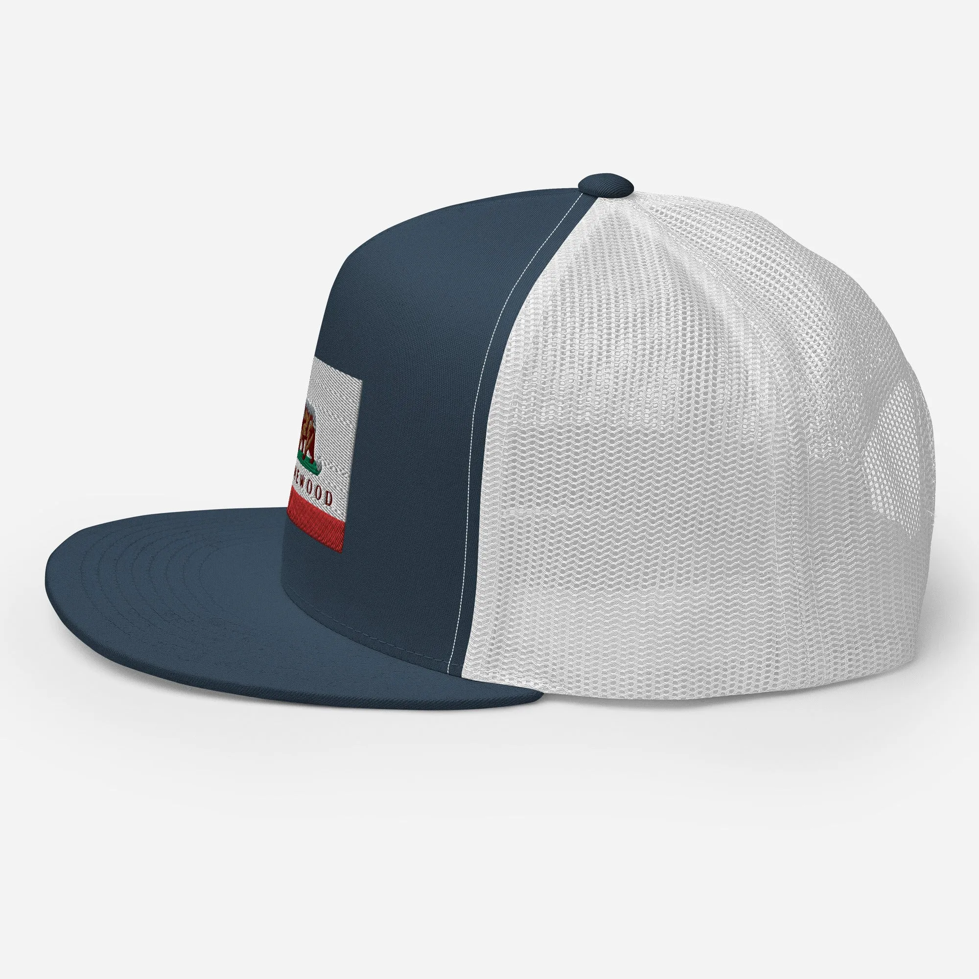 Homewood CA Flag Trucker Cap