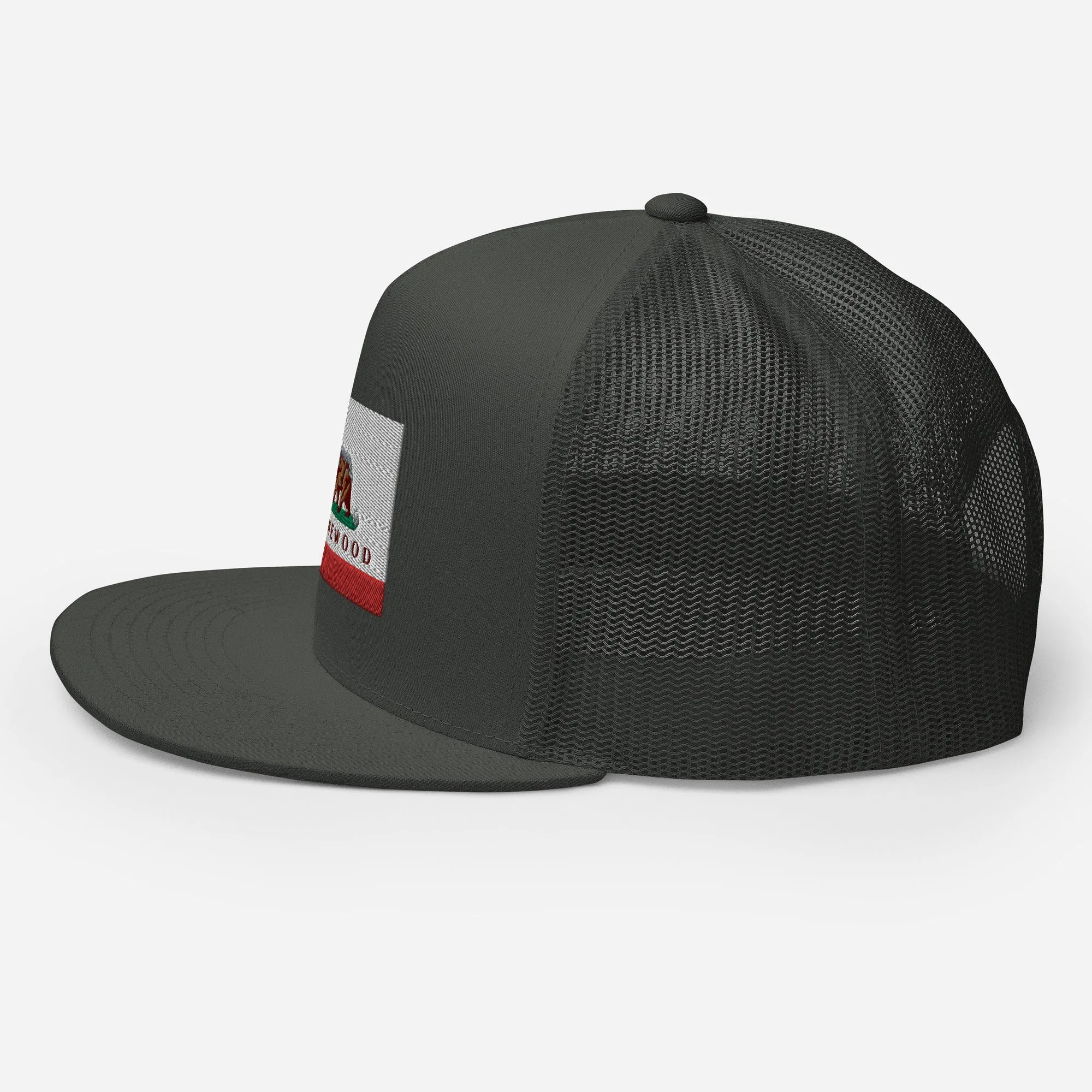 Homewood CA Flag Trucker Cap