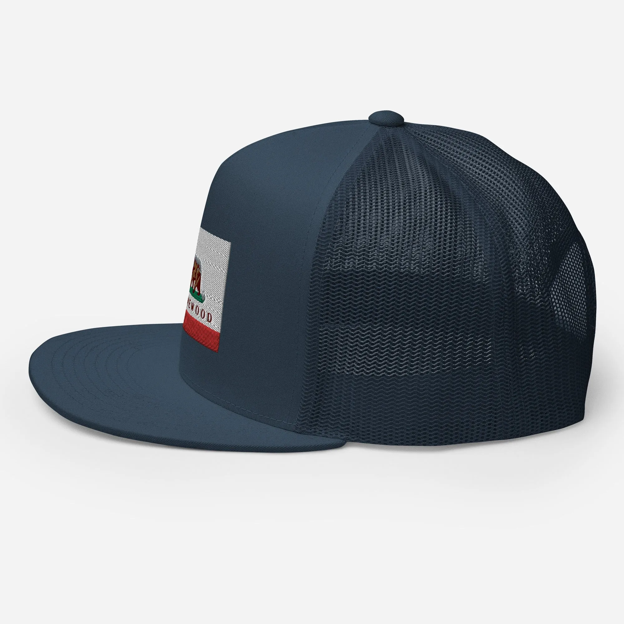 Homewood CA Flag Trucker Cap