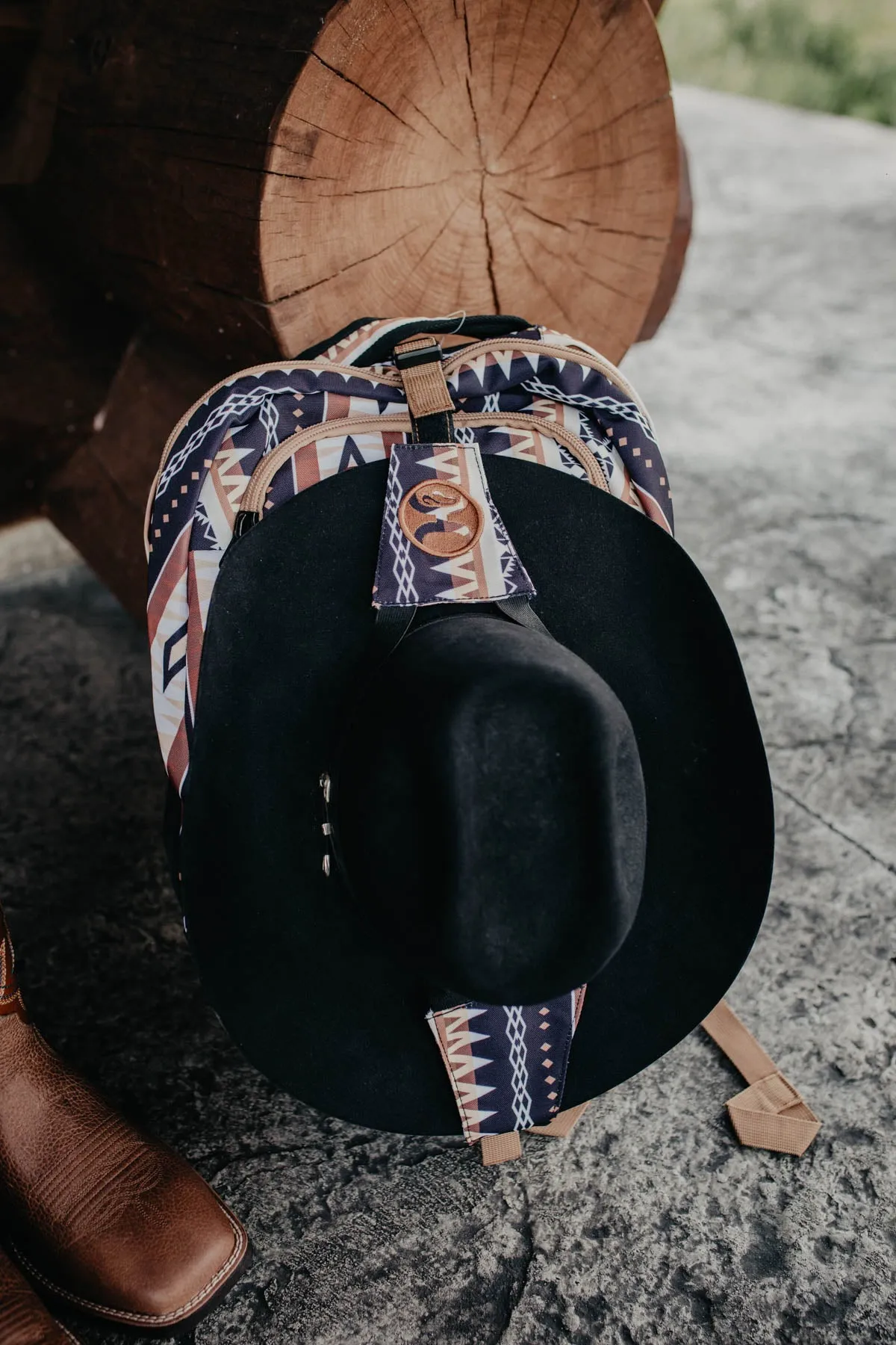 Hooey "Ox" Multi Colour Aztec Backpack