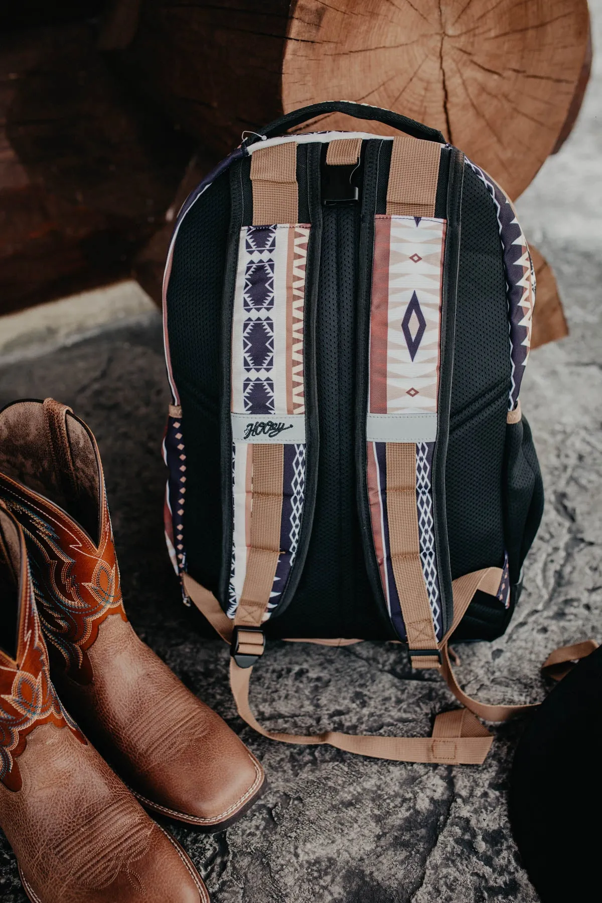 Hooey "Ox" Multi Colour Aztec Backpack