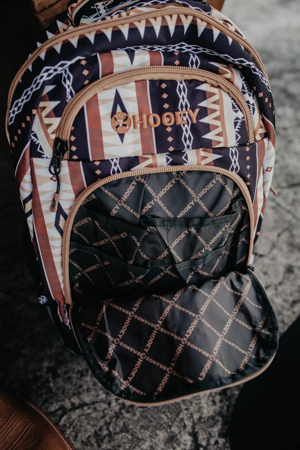 Hooey "Ox" Multi Colour Aztec Backpack