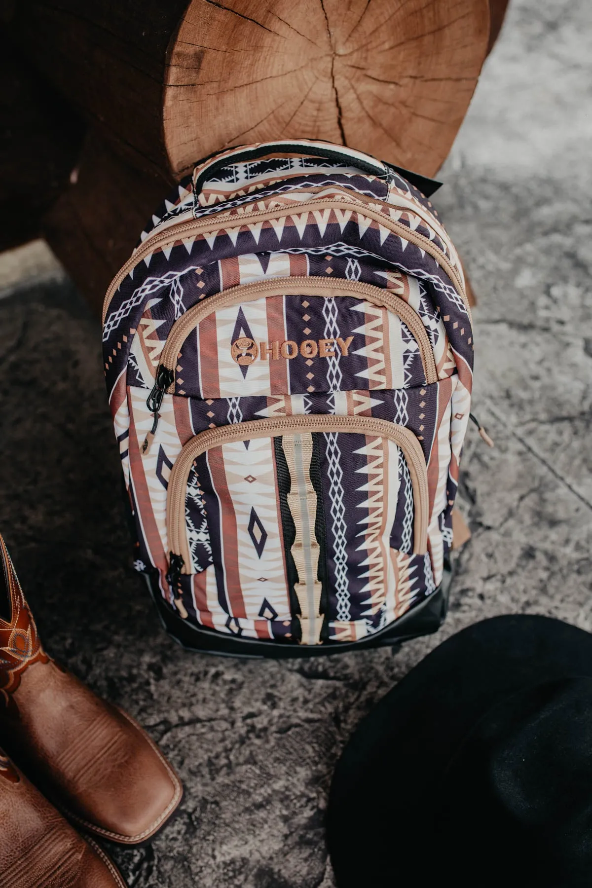 Hooey "Ox" Multi Colour Aztec Backpack