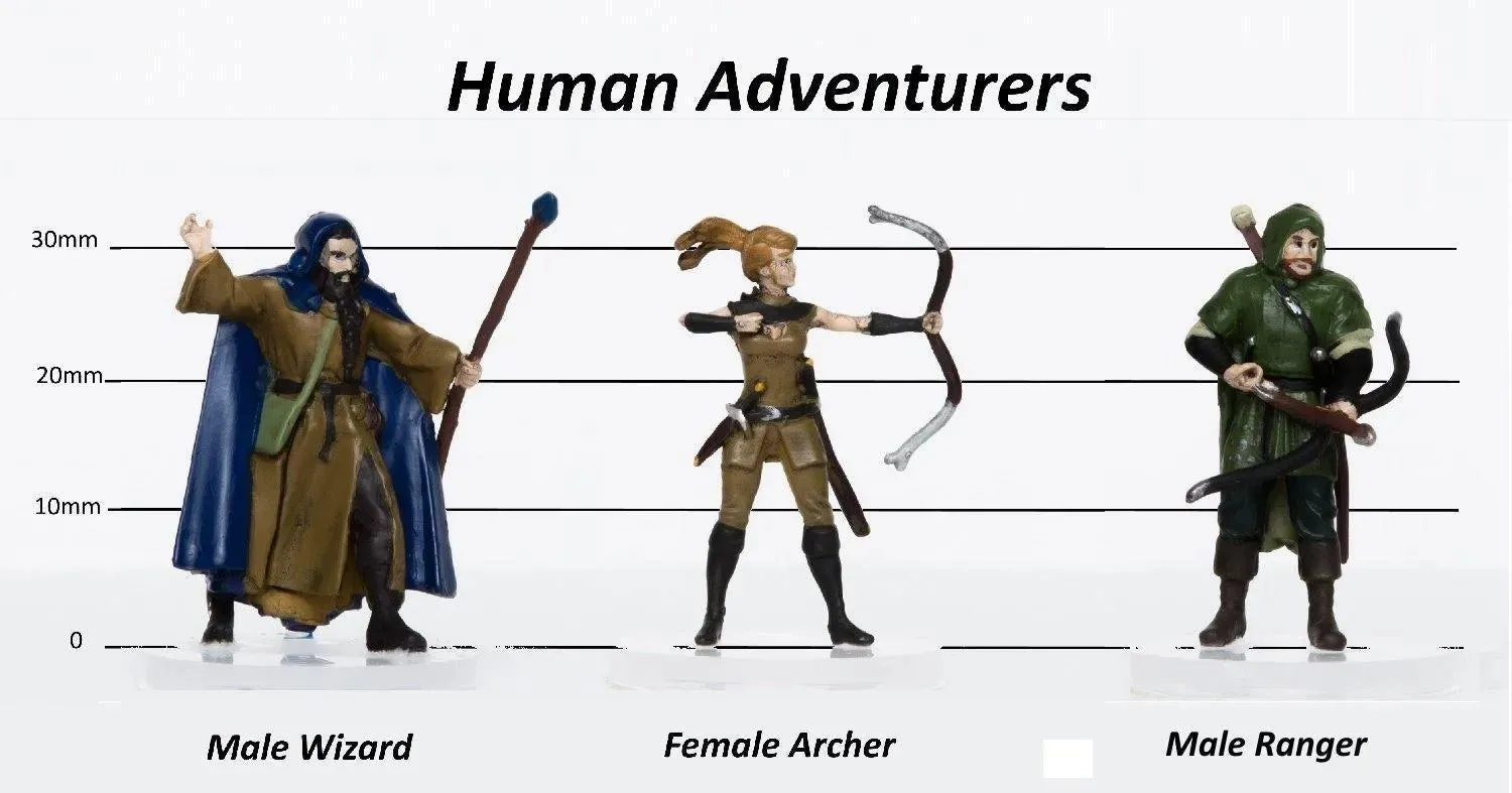 Human Adventurers Group Set B