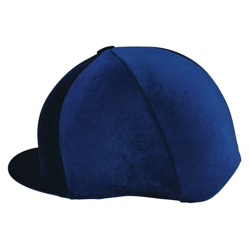 Hy Equestrian Velour Soft Velvet Hat Cover