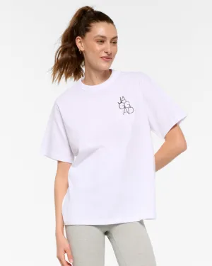 HYDE BOXY TEE WHITE