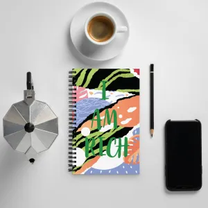 I AM RICH Spiral Journal