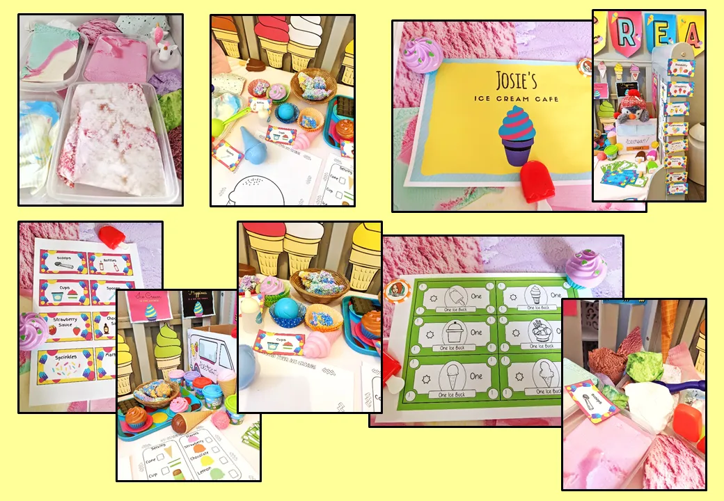 Ice Cream Shop Pretend Play