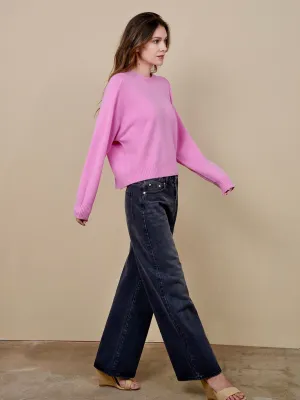 Iliana Cashmere Boxy Crewneck