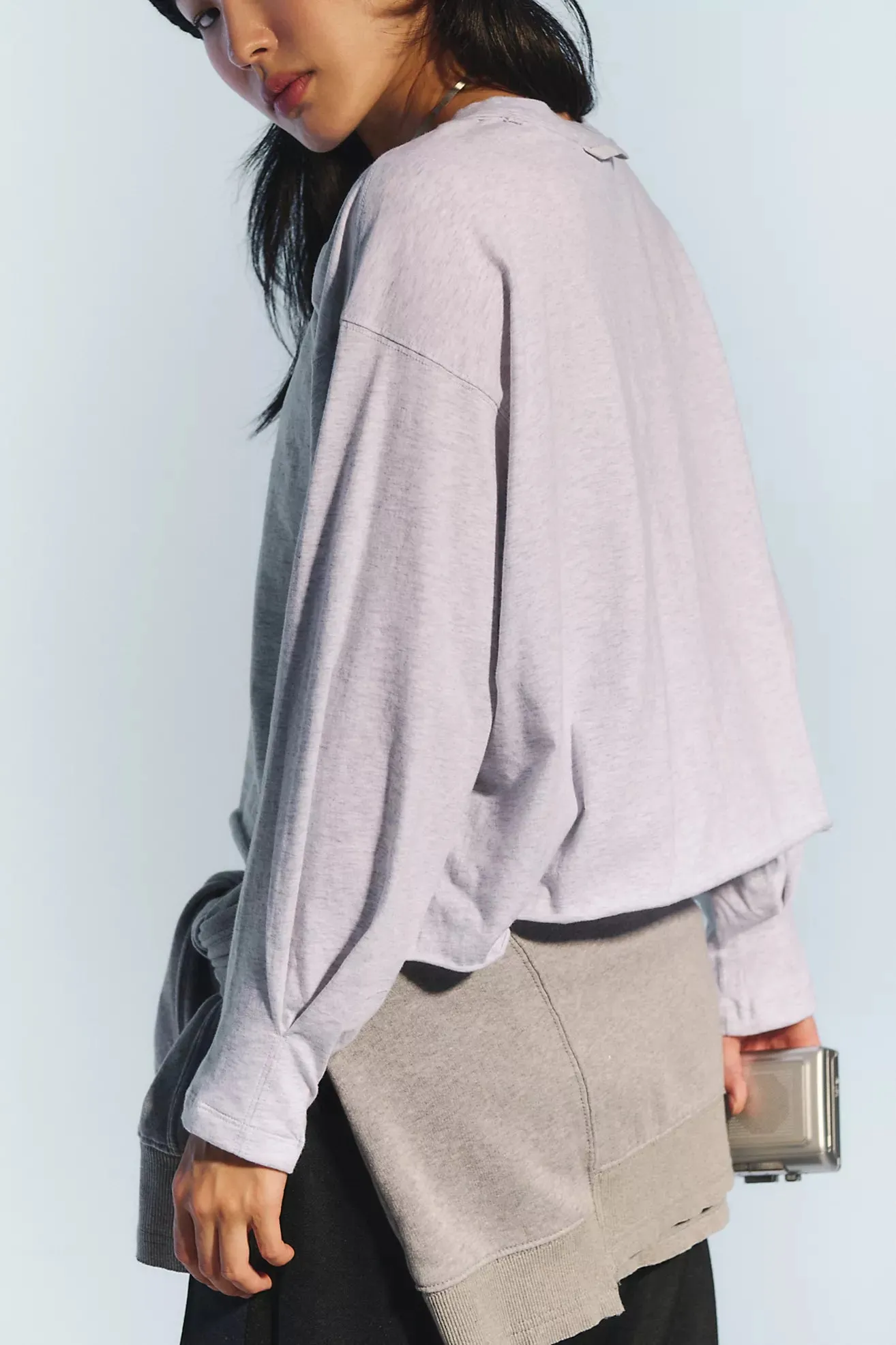 Inspire Layer LS-Heather Grey