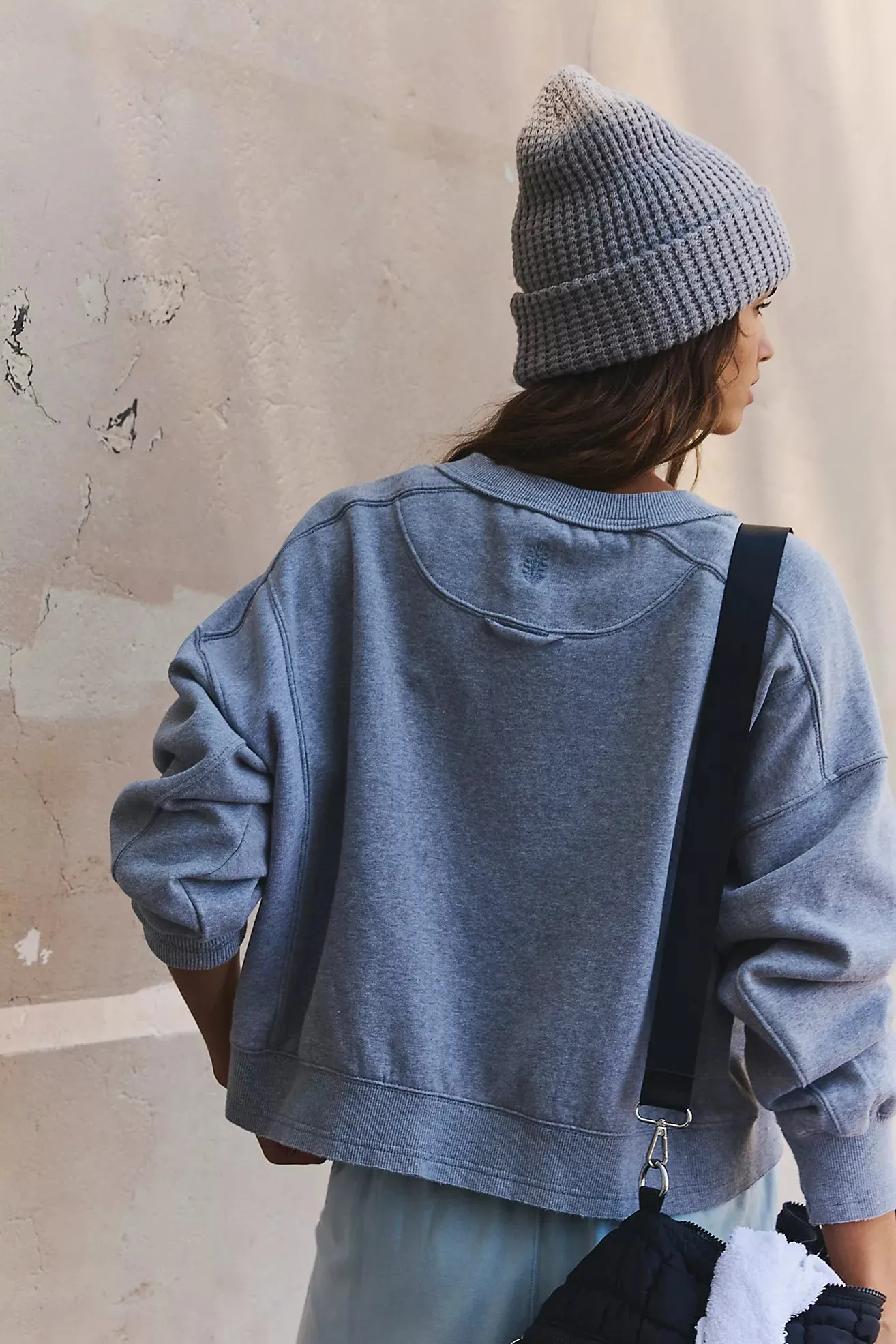 Intercept Pullover-Heather Grey