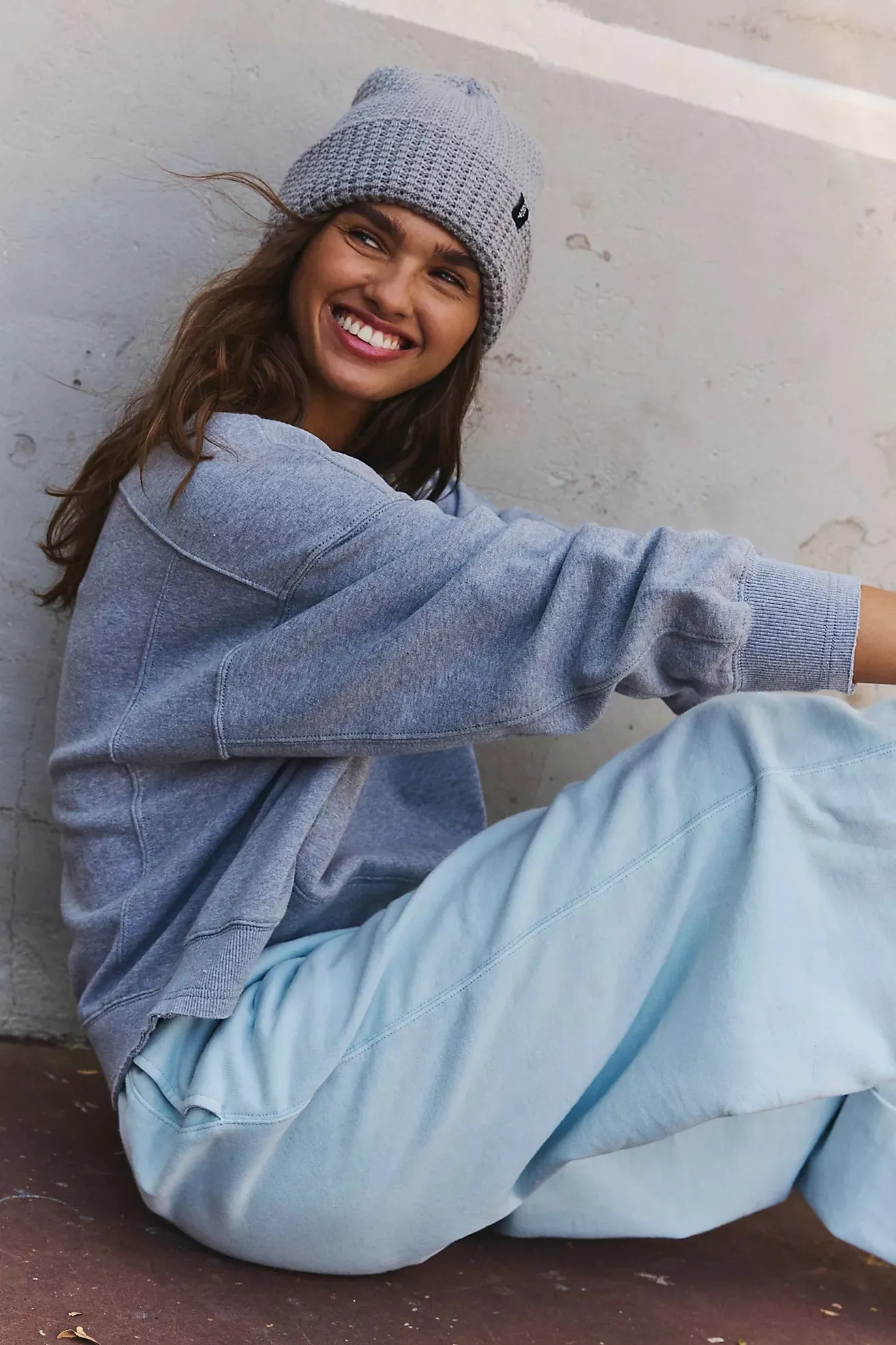 Intercept Pullover-Heather Grey