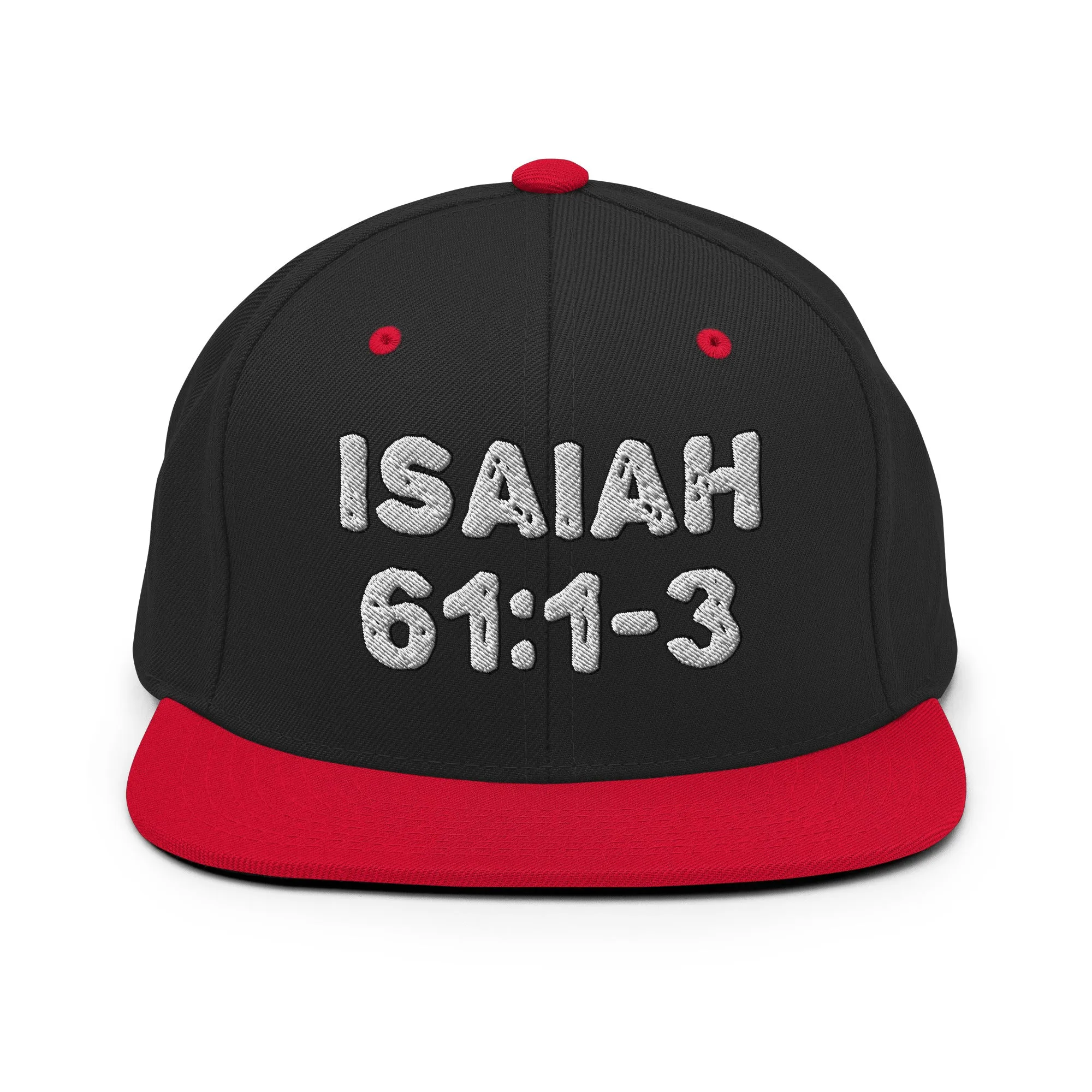 Isaiah 61:1-3 Snapback Hat
