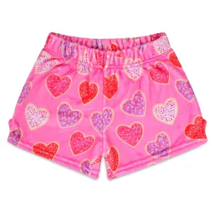 Iscream- Heart Cookies Plush Shorts
