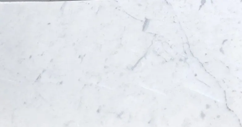 Italian Carrara White (Bianco Carrara) Marble 12" X 24" Field Tile, Polished - A14 (Lot of 132 pcs. (264 sq. ft.)