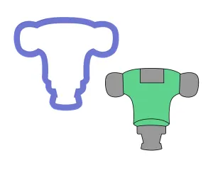 Jackhammer Cookie Cutter