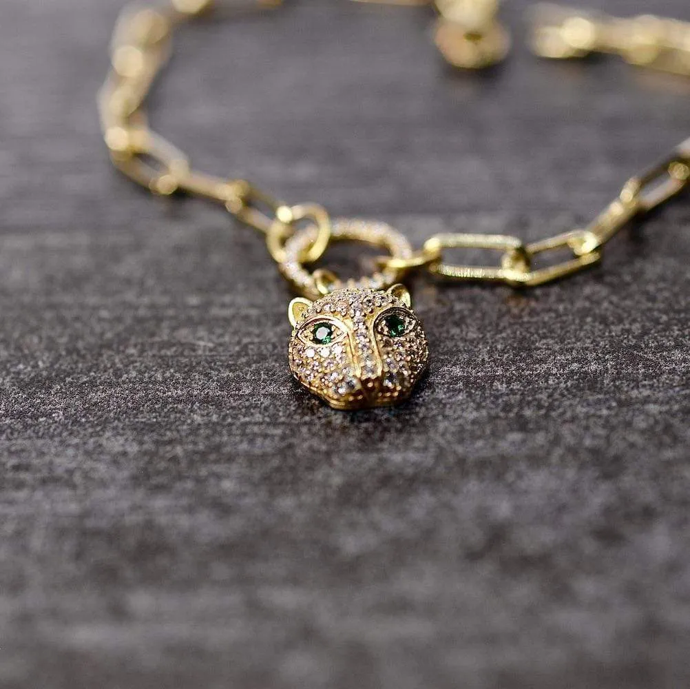 Jaguar Link Bracelet