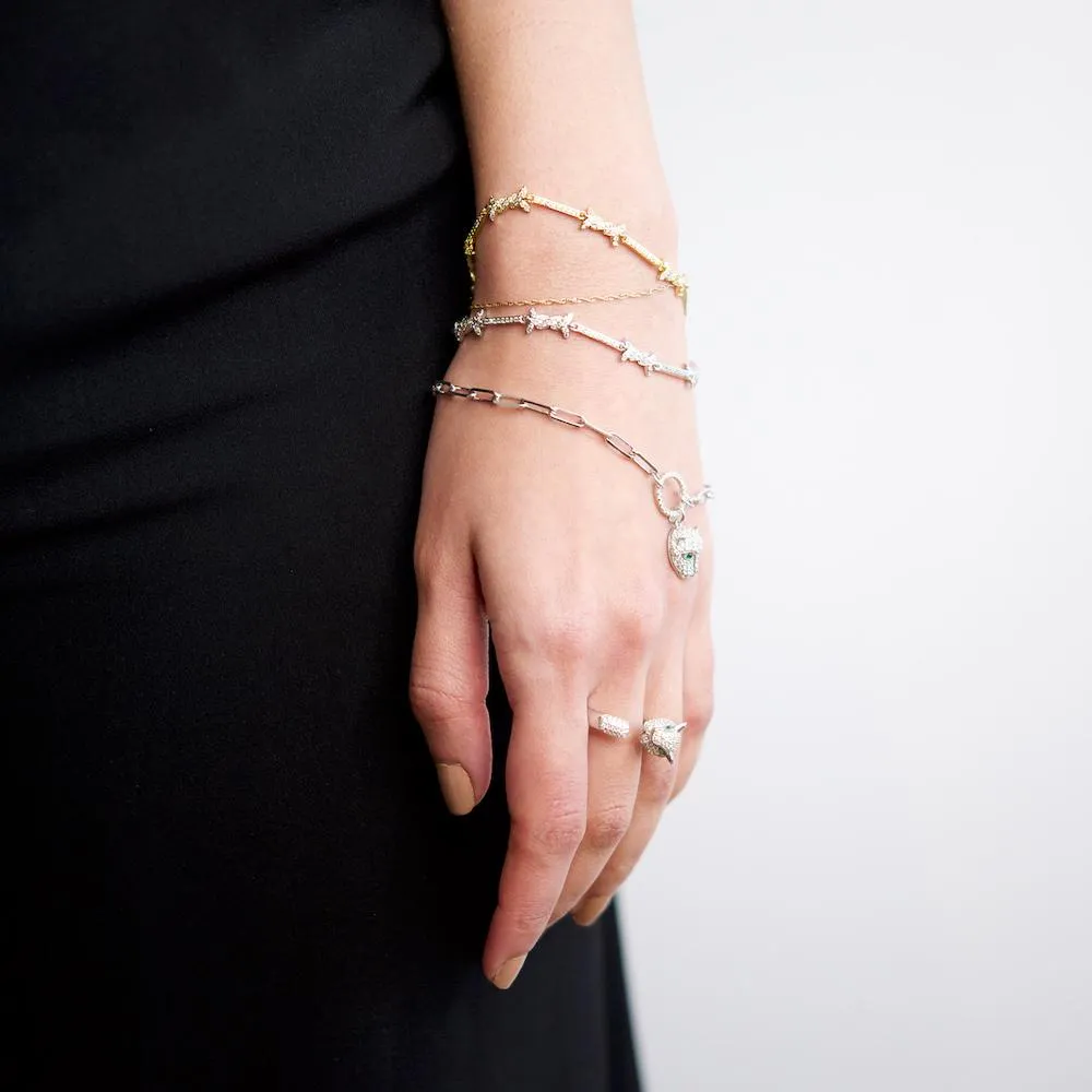 Jaguar Link Bracelet