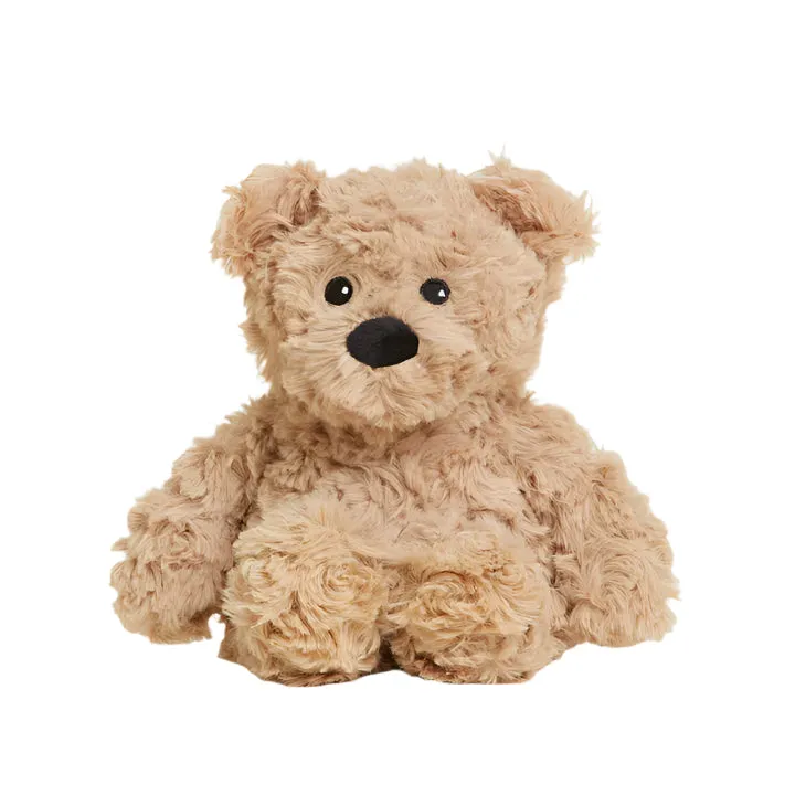 Junior Warmie - Brown Curly Bear