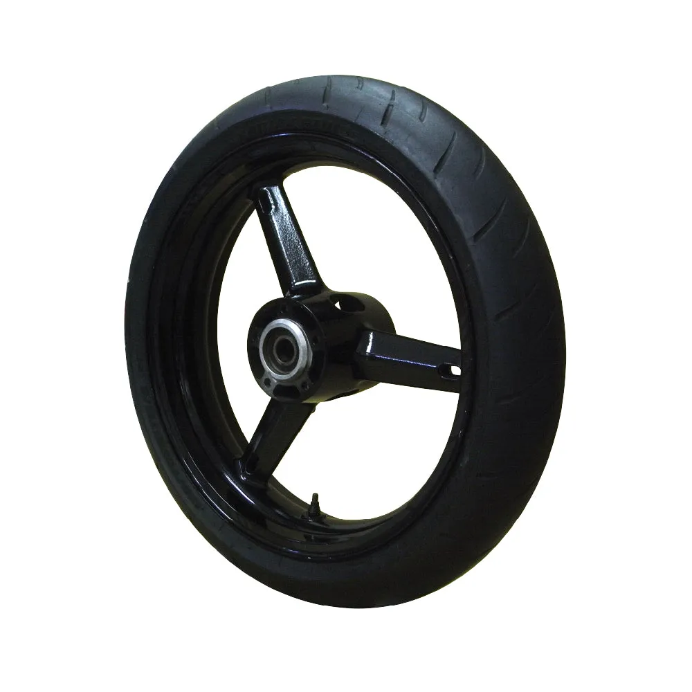 KEITI REFLECTIVE WHEEL 3 STRIPE WS810K [BLACK]