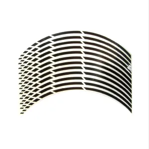KEITI REFLECTIVE WHEEL 3 STRIPE WS810K [BLACK]