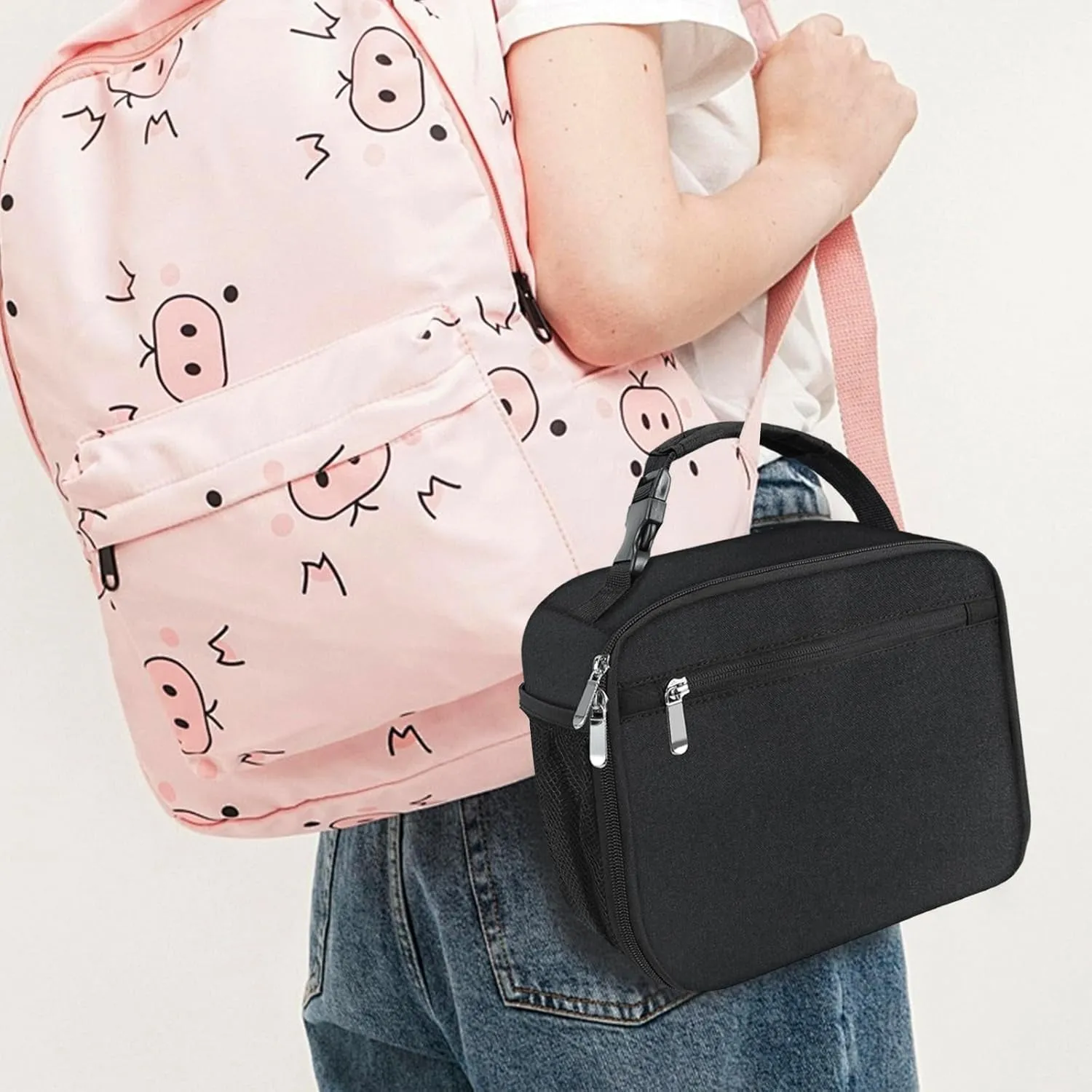 Kids Lunch Bag, Insulated Children Lunch Tote Bag for School