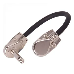 Kinsman SRA6 6-Inch Angle Plugs Patch Cable - Black