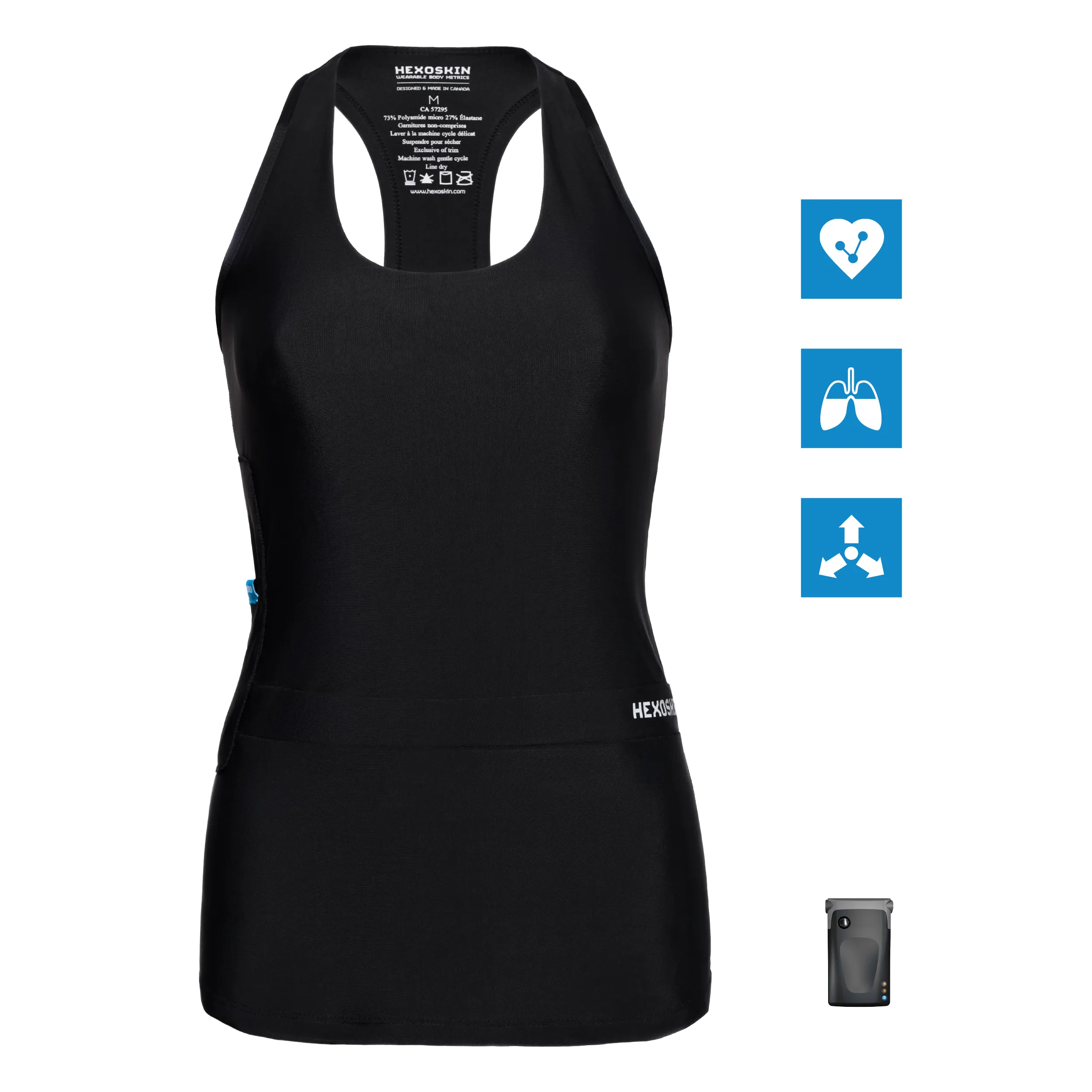 Kit Hexoskin Smart pour Femme