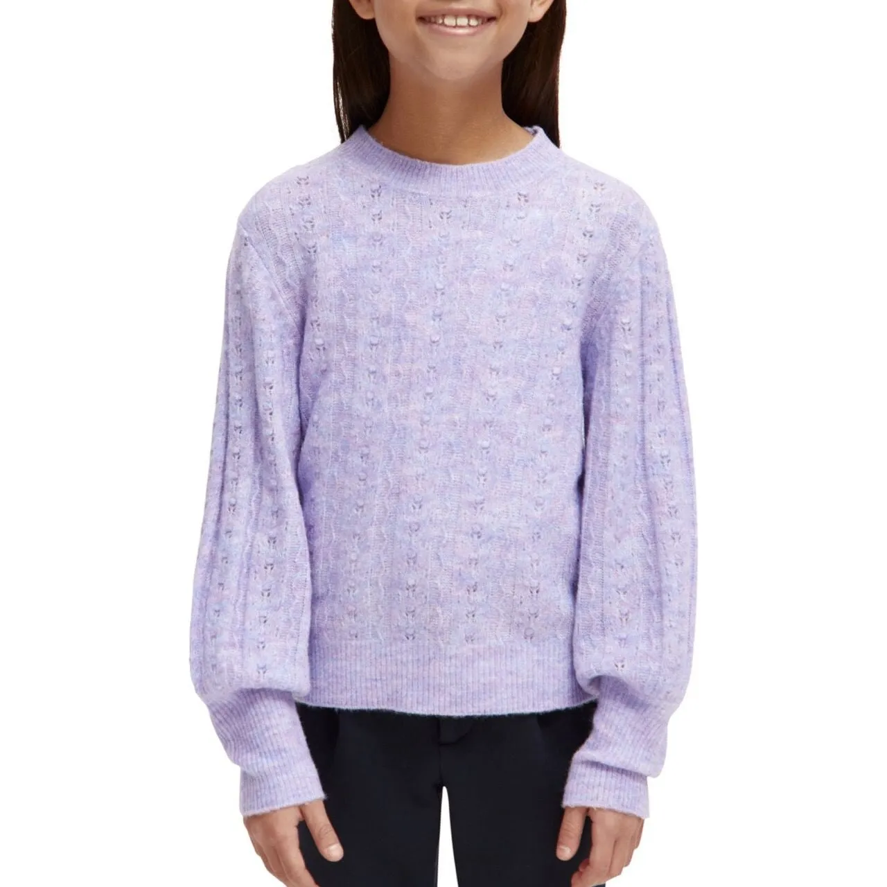 Knitted Structured Pullover