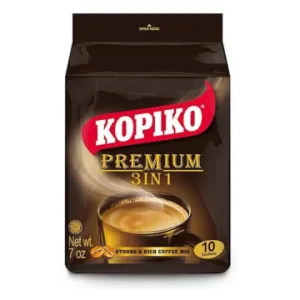 Kopiko Premium 3in1 Instant Coffee Mix 7 oz (10 Sachets)