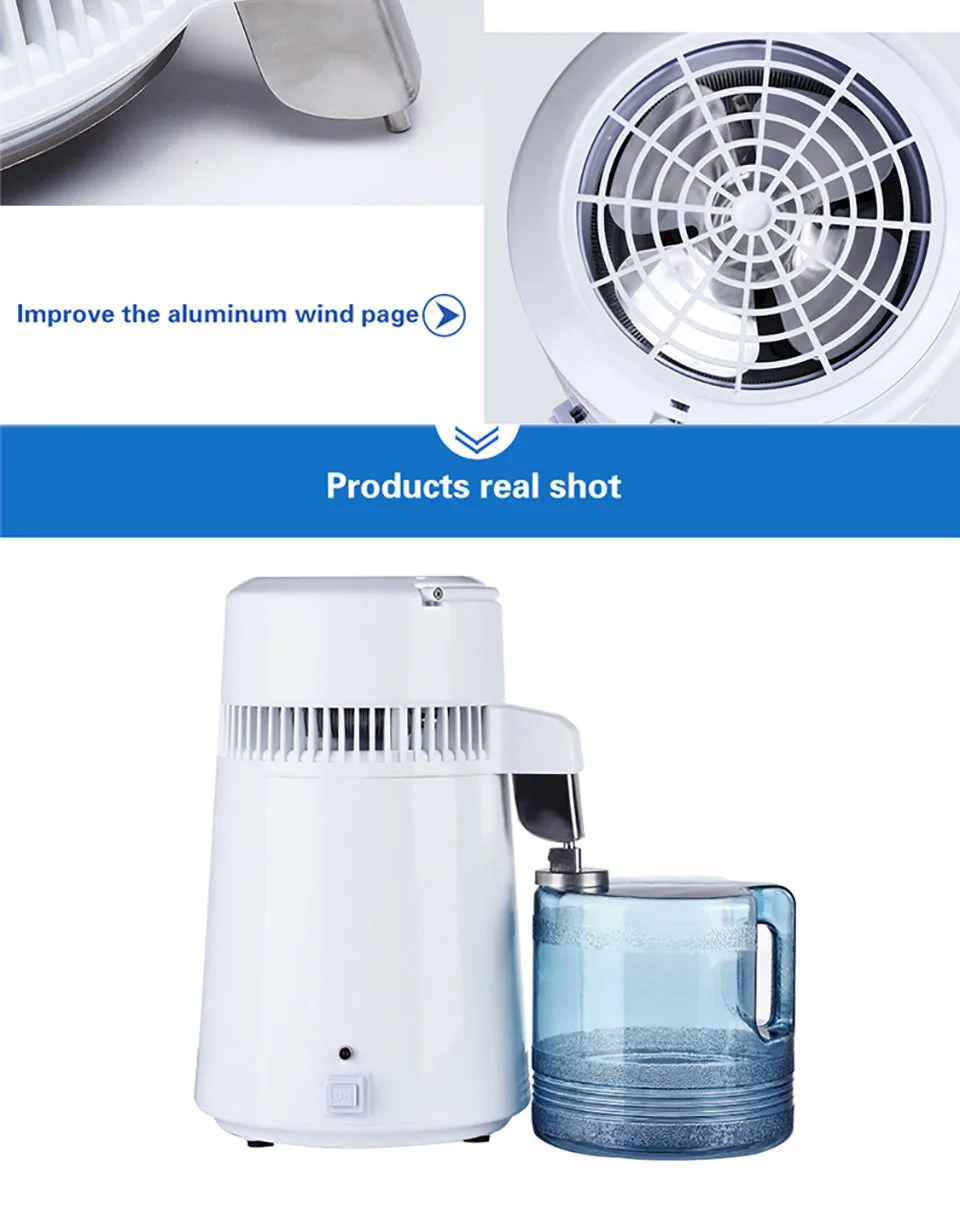 Large 4L Pure Water Distiller