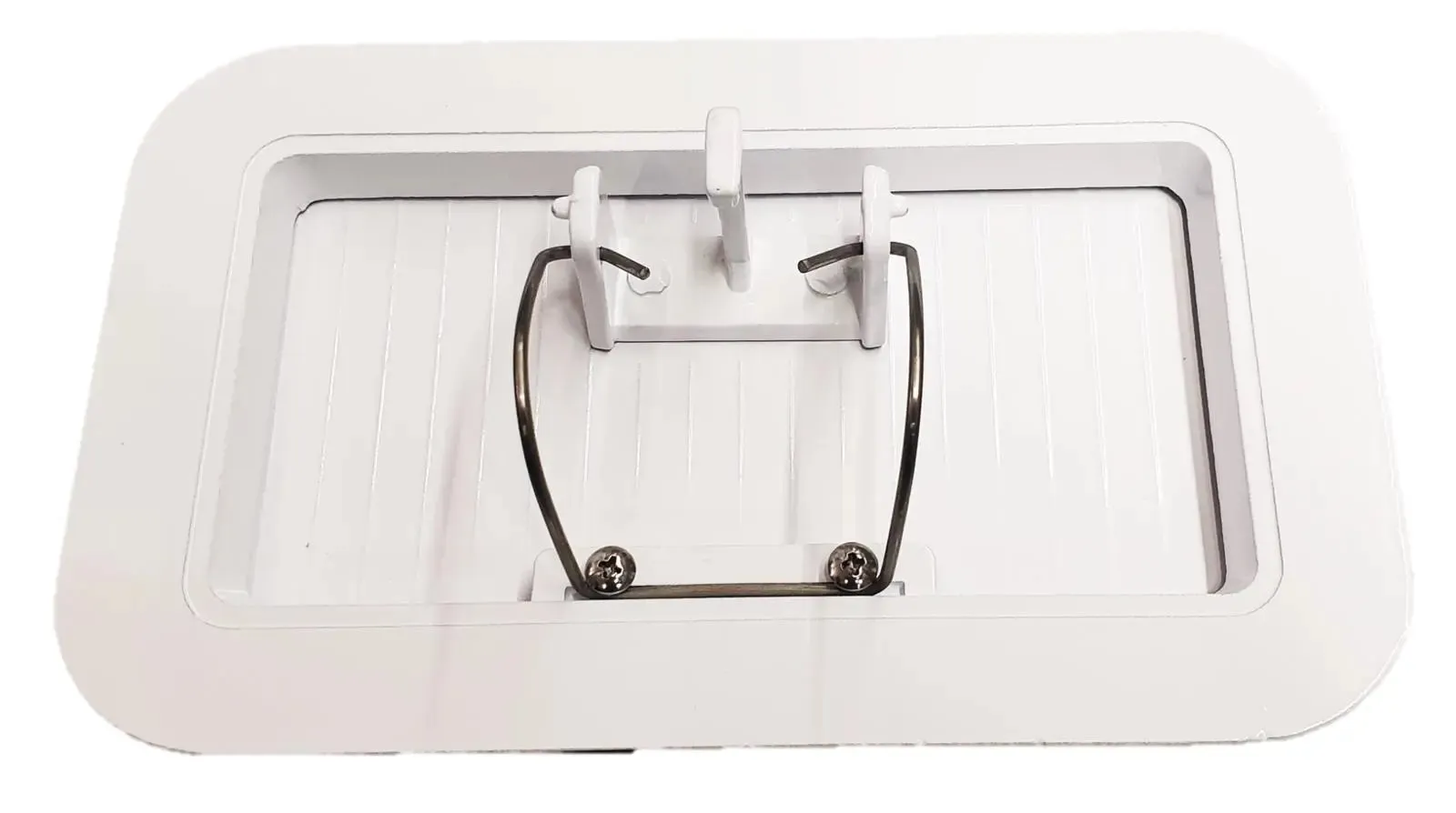 Large Scupper Vent White - Alloy