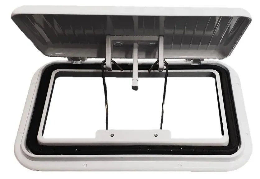 Large Scupper Vent White - Alloy