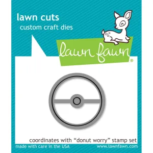 Lawn Fawn Die [Stamp & Die - PART] - Donut Worry