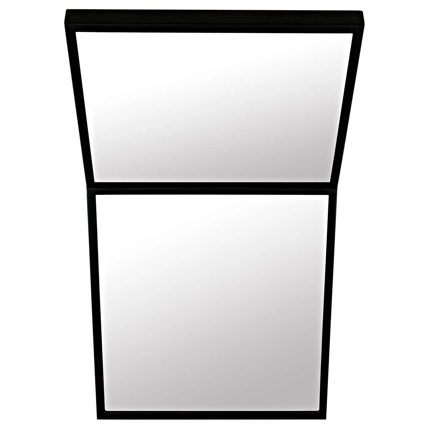 Lazo Mirror, Black Steel