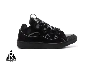 Leather Curb "Black Reflective"
