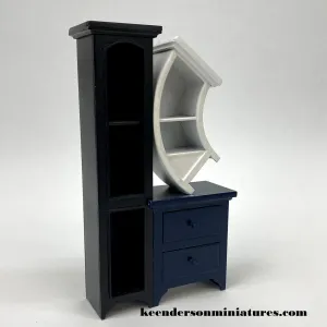 Leman Three Piece Cabinets