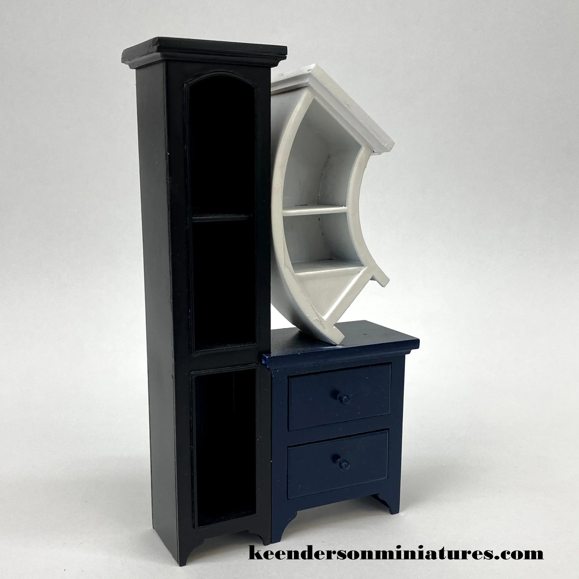 Leman Three Piece Cabinets