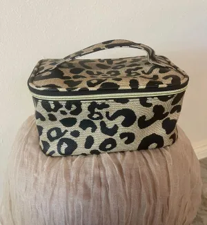 Leopard Print Makeup Case For Traveling