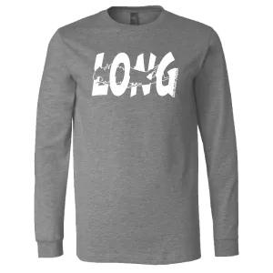 LI Offset Long Sleeve (Heather Deep Grey)