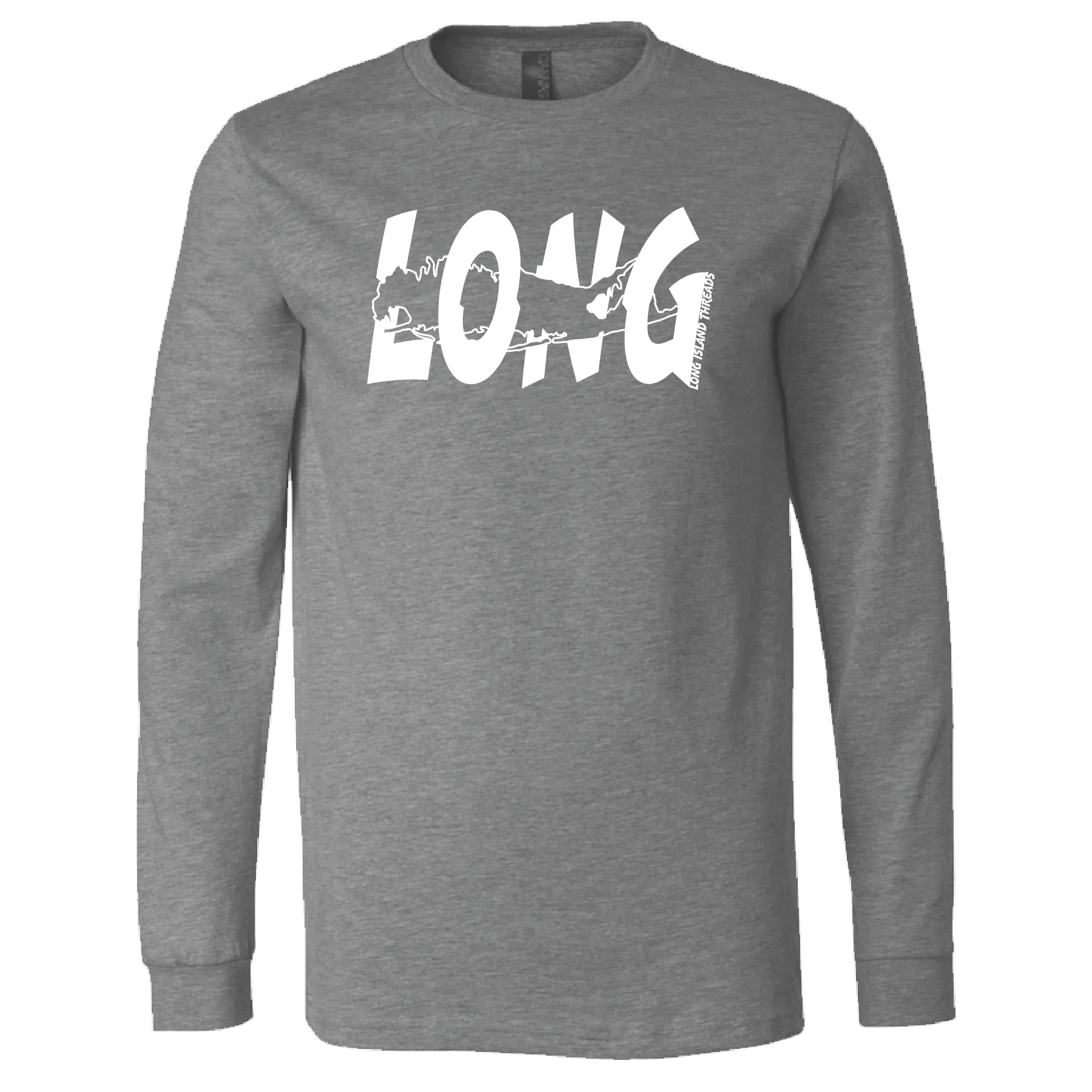 LI Offset Long Sleeve (Heather Deep Grey)