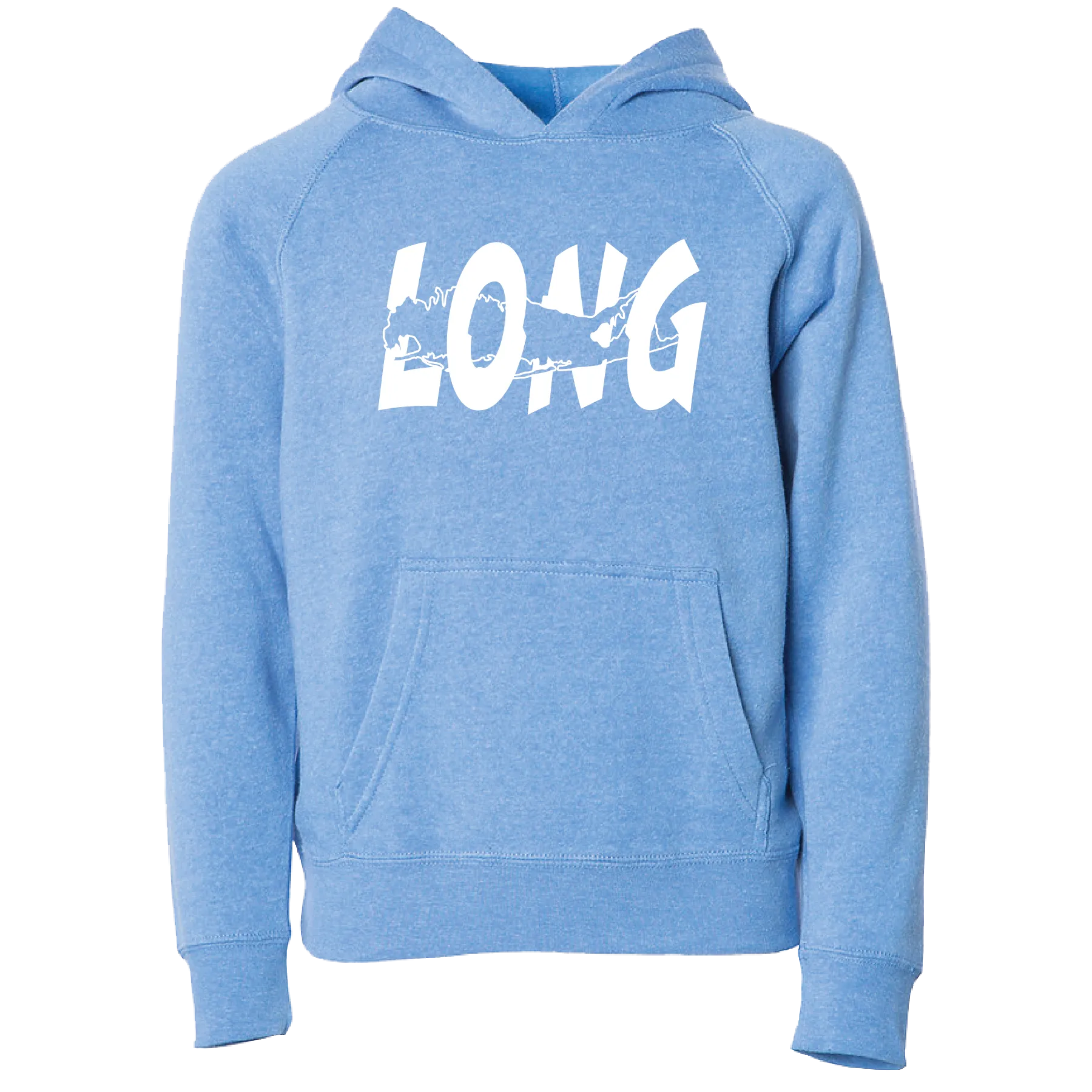 LI Offset Toddler/Youth Hoodie (Atlantic Blue)