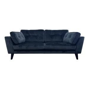 Liberty 3 Seater - Dark Blue Velvet