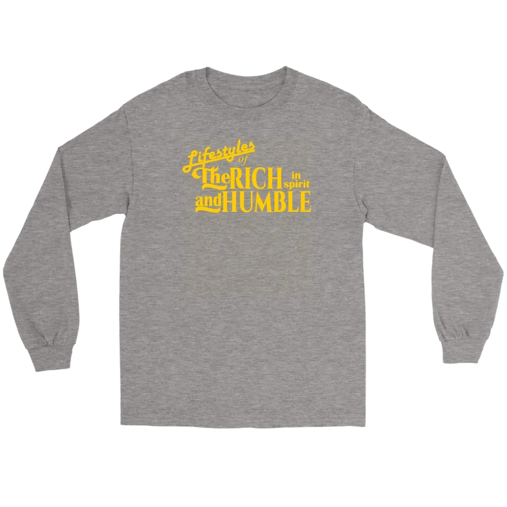 Lifestyles Of The Rich In Spirit And Humble Men's T-Shirt