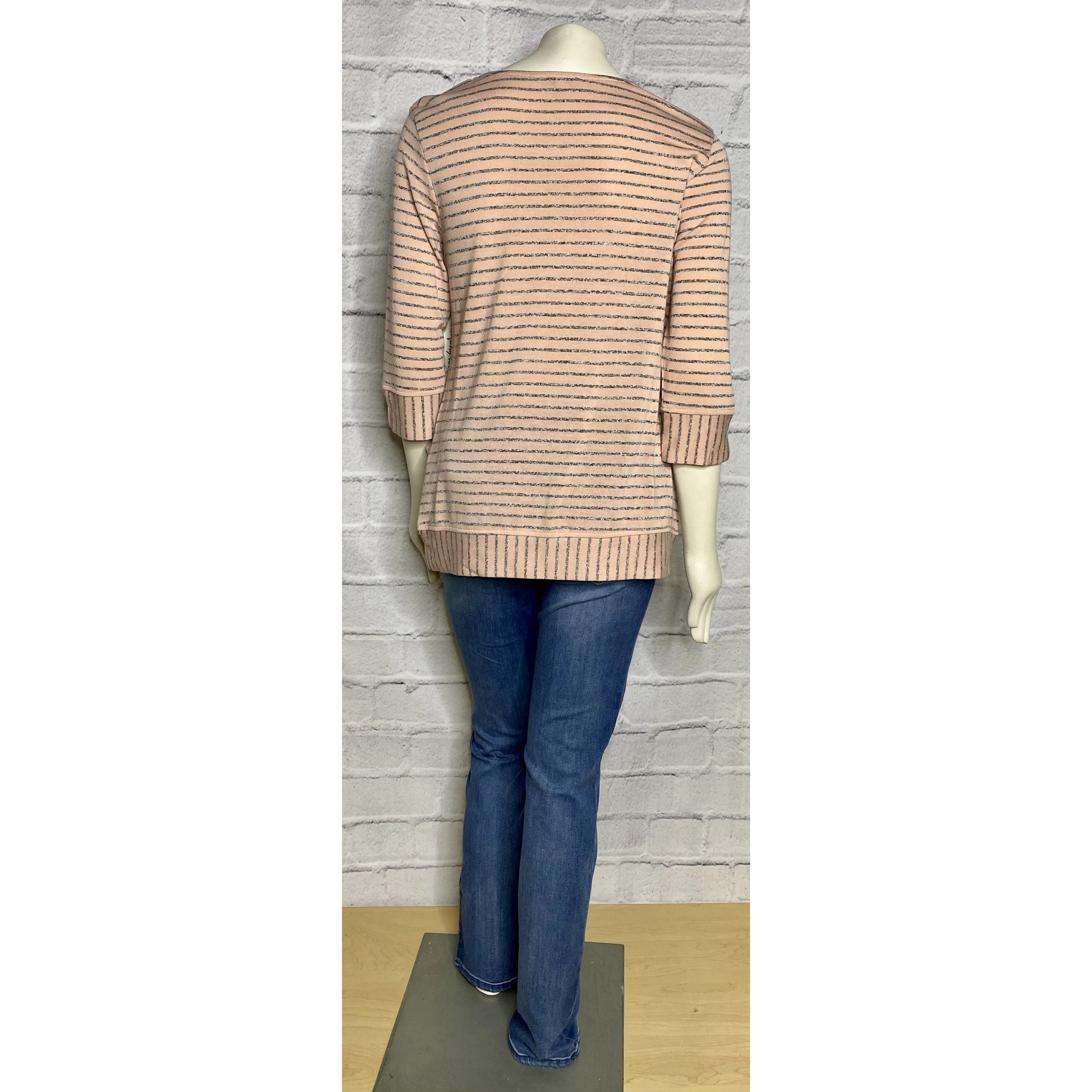 Lilou Yarn Dye Stripe Top